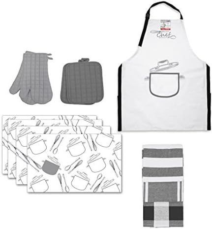 GOURMET PRO Chef'S Pot 12 Piece Set Kitchen, Grey