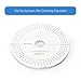 Lunvon Pet Replacement Filters (3 pack) for Water Fountain with 0.8 Gallon Capacity-3 Intelligent Working Modes And Mute Pump Design