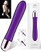 G Spot Vibrator for Vagina Stimulation, Ultra Soft Bendable Rechargeable Dildo Vibrator with 9 Vibration Patterns-Adult Sex Toys for Women and Couple
