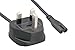 Cablelera U.K. Notebook Power Cord BS1363 to IEC320 C7, 6', 18 AWG, 5A Fuse, 250V (ZWACVBA6-06)