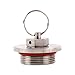 HaveGet Mini Beer Keg Lid  Stainless Steel Air Valve Beer Keg  Tools Growler Adjust the Air Cover