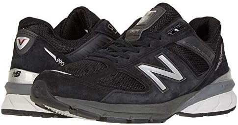 メンズランニングシューズ スニーカー 靴 990v5 Black 安心と信頼 Silver 31cm B 13 Narrow 並行輸入品