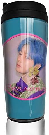 Coffee Cup Customized 12 Oz Thermos Mug V BTS Map of The Soul Persona Double Wall Vacuum Insulated Bottle Creative Stainless Steel Tumbler Travel Tumbler