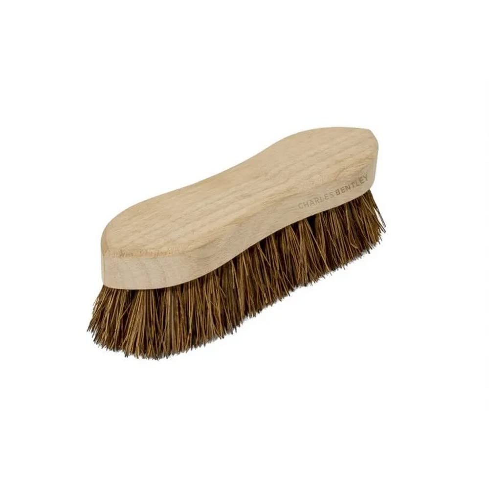Bentley Industrial Charles Bentley Stiff Natural Bassine Hand Scrub Brush, 8"