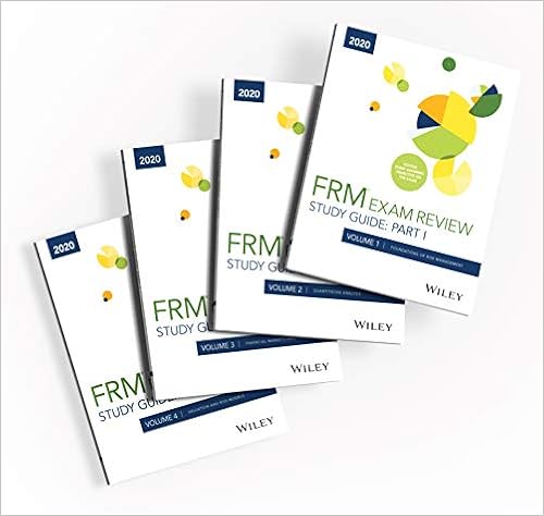 Wiley Study Guide For 2020 Part I Frm Exam Complete Set Wiley 9781119707332 Amazon Com Books