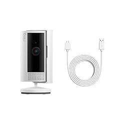 All-new Ring Indoor Cam (2nd Gen), White with 10