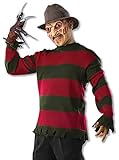 Forum Novelties Adult's Standard Freddy Sweater-std, Multi Standard