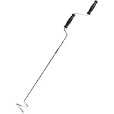 EJWOX Stainless Steel Compost Aerator Tool - Manual Turner &amp; Mixer for Compost Tumblers and Bins | Faster Decomposition, Rust-Proof