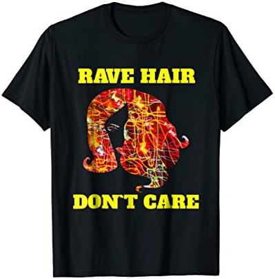 Rave Hair Edm Techno Shirt