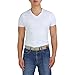 Ayliss Men's Elastic Fabric Woven Stretch Belt Leather Inlay,Khaki