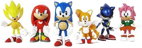 sonic jazwares 6 pack