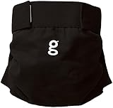 gDiapers Core Color - Glam Black - Medium - Hook & Loop