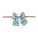NCMAMA Baby Girls Hair Bows Headbands Floral Stretch Nylon Bands For Toddler Kids Hair Bands Pack Of 3 (Xhmjq002)