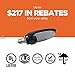 115W 180° LED Paddle Bulb, 16100 Lumens, 5000K, Large Mogul E39 Base, Replacement for Parking Lot Shoebox, Street and Flood Lights, 300W to 600W Equivalent Metal Halide Bulb, HID, CFL, HPS