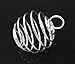 PEPPERLONELY Brand 40PC Silver Plated Bead Cage Charms Pendants Finding 20x25mm (13/16x1 Inch)