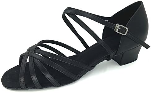 LOVELY BEAUTY Lady's Ballroom Dance Shoes for Chacha Latin Salsa Rumba Practice