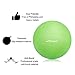 45-85cm Exercise Ball, Birthing Ball, Yoga Pilate Fitness Balance Ball lug Kit, Anti-Slip & Anti-Burst, TRIDEER 2000lbs Extra Thick Core Cross Training Ball (Green, 65cm)