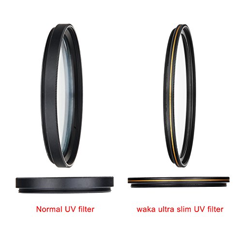 MC UV Filter - Ultra Slim 16 Layers Multi Coated Ultraviolet Protection Lens Filter for Canon Nikon Sony DSLR Lens (58mm) - Thumbnail 3
