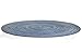 DII Tabletop Collection, Variegated Round Placemat, Round, 15