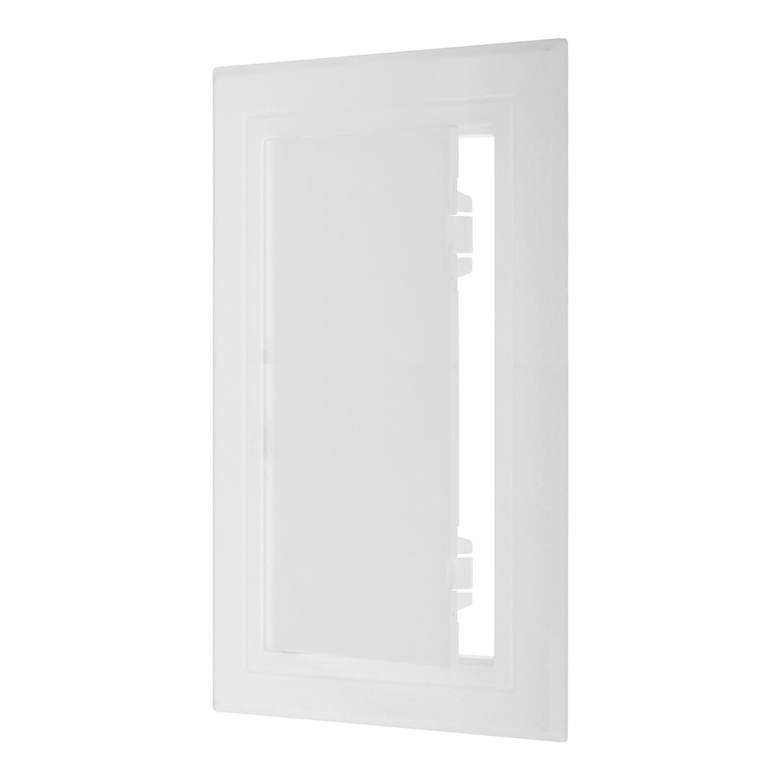 PATIKIL 12x8 inch(295x195mm) Removable Hinged Access Panel, ABS Plumbing Access Doors Easy Wall Hole Cover for Drywall Plumbing Electrical Cables Wiring, White