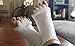 Triim Fitness Toe Separator Yoga Gym Sports Massage Socks for Foot Alignment, Great for Sore Feet and Diabetics