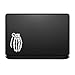 Grenade Glove Sticker Decal Notebook Car Laptop 3