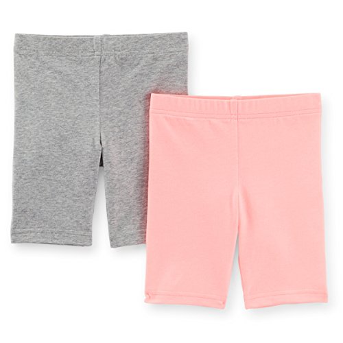 Carters 2-Pack Grey/Pink Bike Short
