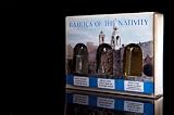 HolyLand Essence Set: Jordan River Water Jerusalem Soil Bet-Lehem Olive Oil