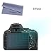 Screen Protector, Wisdompro 8 Pack Clear Anti-Scratch LCD Screen Protectors for Digital Camera Nikon D5300 D5500 D5600