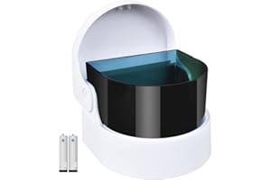 Elera Sonic Cordless Retainer Cleaner Machine, Denture Cleaner, Premium Jewelry Coins Cleaning Machine