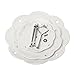 MyGift Decorative 3 Tier White Ceramic Tea Party Serving Platter Cupcake Dessert Stand