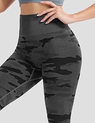 picotee Women's Camo Seamless Workout Leggings Gym