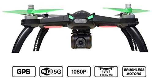 Contixo F20 RC Remote App Controlled Quadcopter Drone | 1080p HD WiFi Camera, Follow Me, Auto Hover, Altitude Hold, GPS, 1-Key Takeoff/Landing, Auto Return Includes Storage Case