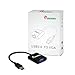 eBerry USB 3.0/2.0 Male to VGA Female Multi Monitor External Video Card Adapter for Windows 7/8 Multiple Monitors (Black)