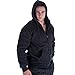 Gary Com Plus Size 5XL Fleece Hoodies For Men Heavyweight Full Zip Up Long Sleeve Black Grey Sherpa Lined