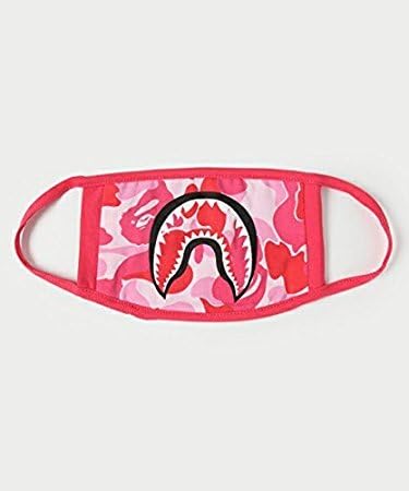 Asremit Fashion a Bathing ape Bape Shark black mask camouflage mouth-muffle Bape cover