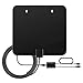 HD TV Antenna,Skyfind Indoor HDTV Antennas 50 Mile Range with Detachable Signal Booster and 10FT High Performance Coax Cable - Black