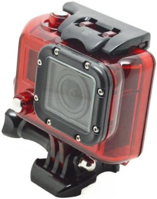 Depro Boitier Etanche Pour Gopro Hero 3 Rouge Avec Elle Vous