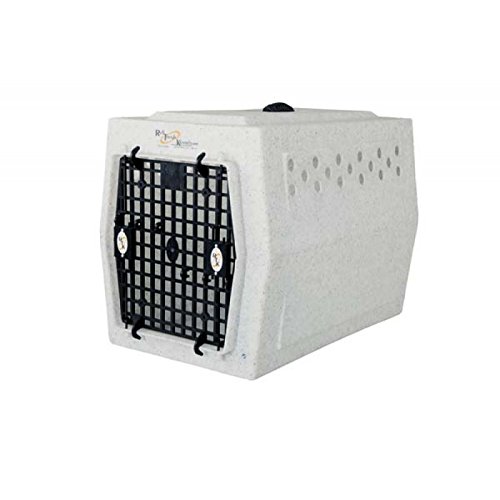 Ruff Tough Kennels Medium Kennel, Crate, Dog House, (L-27 1/2", W-18 1/2", H-20") (White)