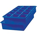 Tovolo Perfect Cube Ice Trays, Stratus Blue - Set of 2