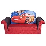 Marshmallow Furniture, Children's 2 in 1 Flip Open Foam Sofa, Disney/Pixar Disney Pixar Cars 2, by Spin Master (Toy)