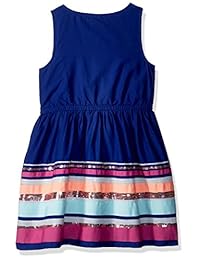Gymboree Little Girls 'tela de lentejuelas vestido de rayas