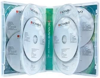 10 x Scanavo 11-Disc Overlap DVD Case 32mm Clear - Image 5