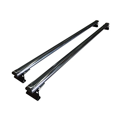 Vantech J1000 2 Bar for Nissan NV200 ladder roof rack 2013-On, Black