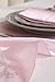 Ling's moment Satin Table Runner for Wedding Decoration, Bright Silk and Smooth Fabric Party Table Runner, 12 x 108 Inch, Light Pink, Set of 10