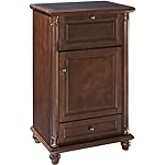 Crosley Furniture Cambridge Rotating Bar – Vintage Mahogany