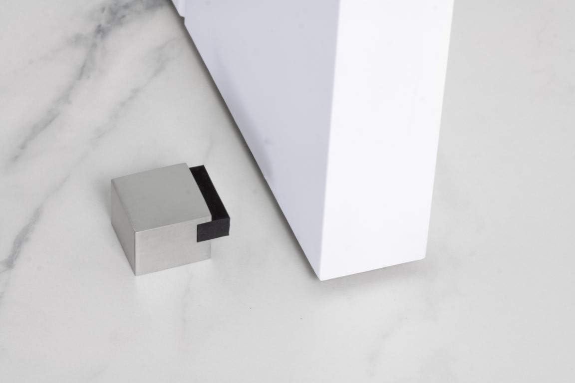 EVI Herrajes, Inox Matte - Black Rubber, 25x25x20 - Image 5