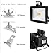 Warmoon LED Motion Sensor Flood Light 50W Outdoor IP65 Waterproof 3200K Warm White Security Wall lighting With Sensitive Detector for Entryways, Stairs, Porch, Yard, Garage