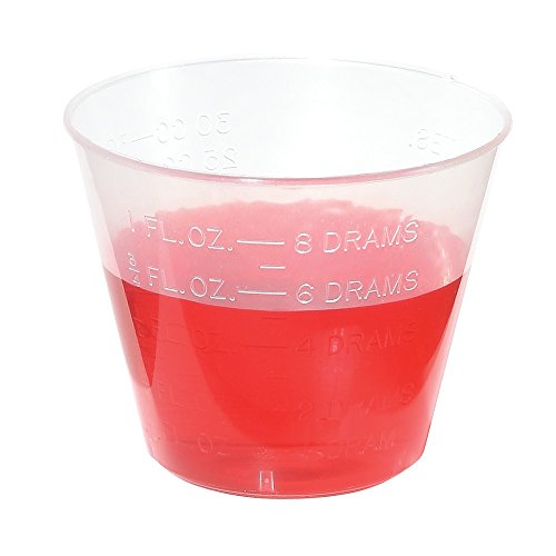 EZY DOSE Kids Medicine Cups for Liquid, Graduated Dispenser for Baby