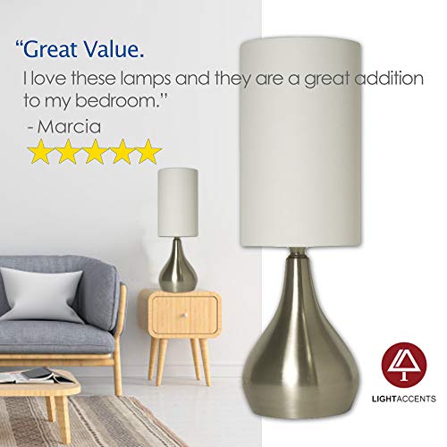 Touch Lamp by Light Accents Touch On Lamp Modern Bedside Lamp 18